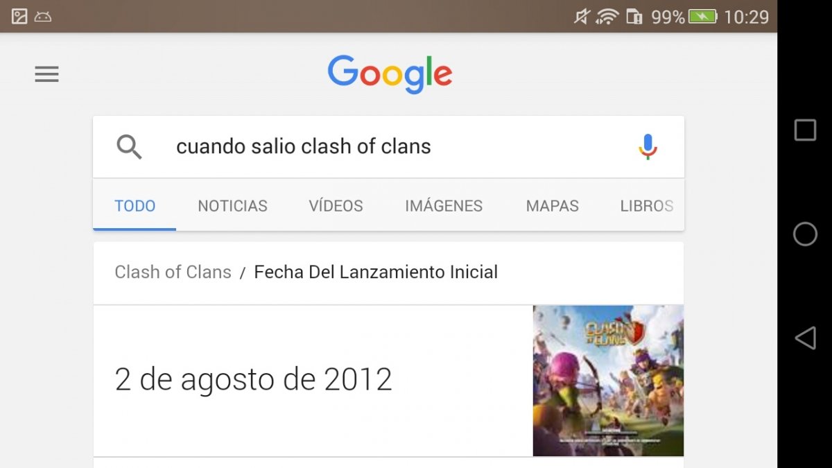Cuándo salió Clash of Clans