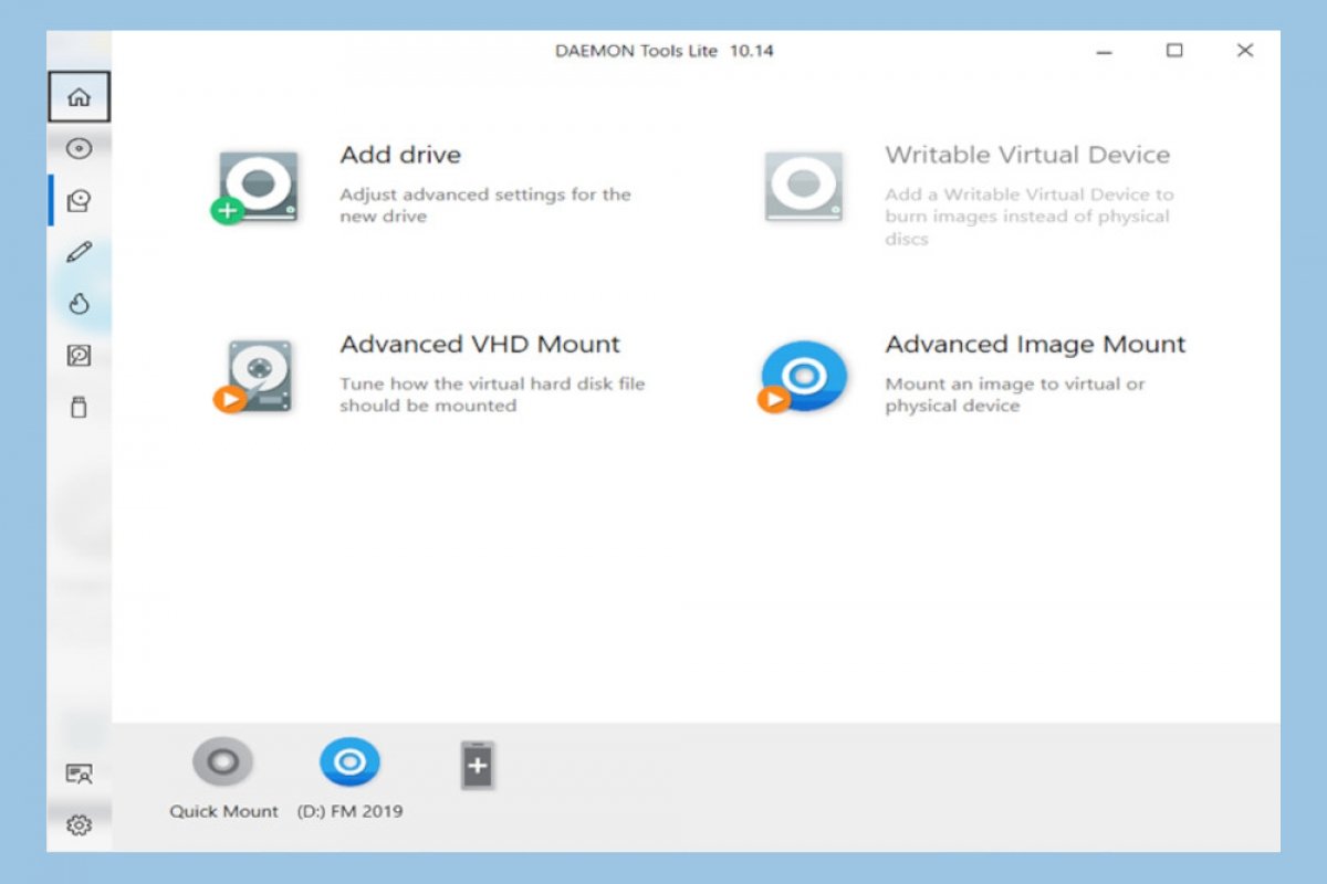 How to mount an ISO image with Daemon Tools