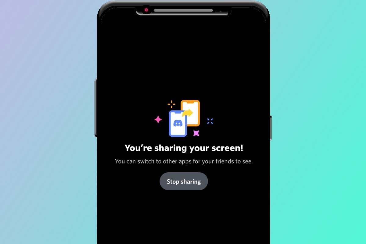 Como compartilhar a tela no Discord pelo celular