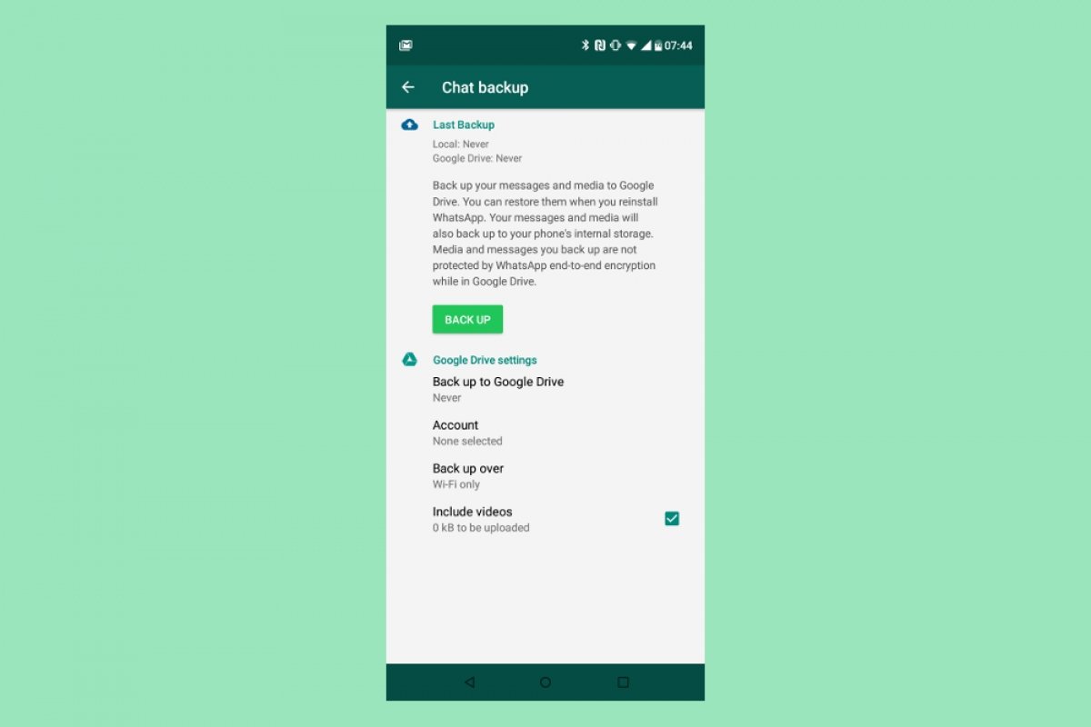 Резервная копия whatsapp на компьютер