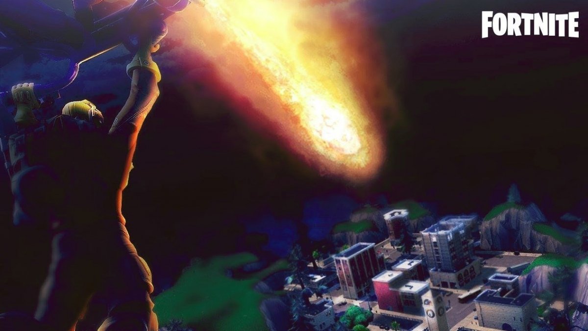 Qué es el meteorito de Fortnite