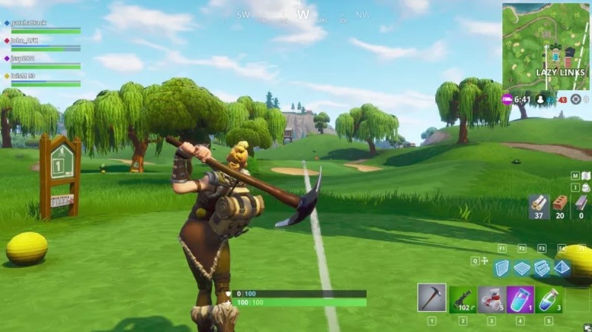 Como Jugar A Golf En Fortnite