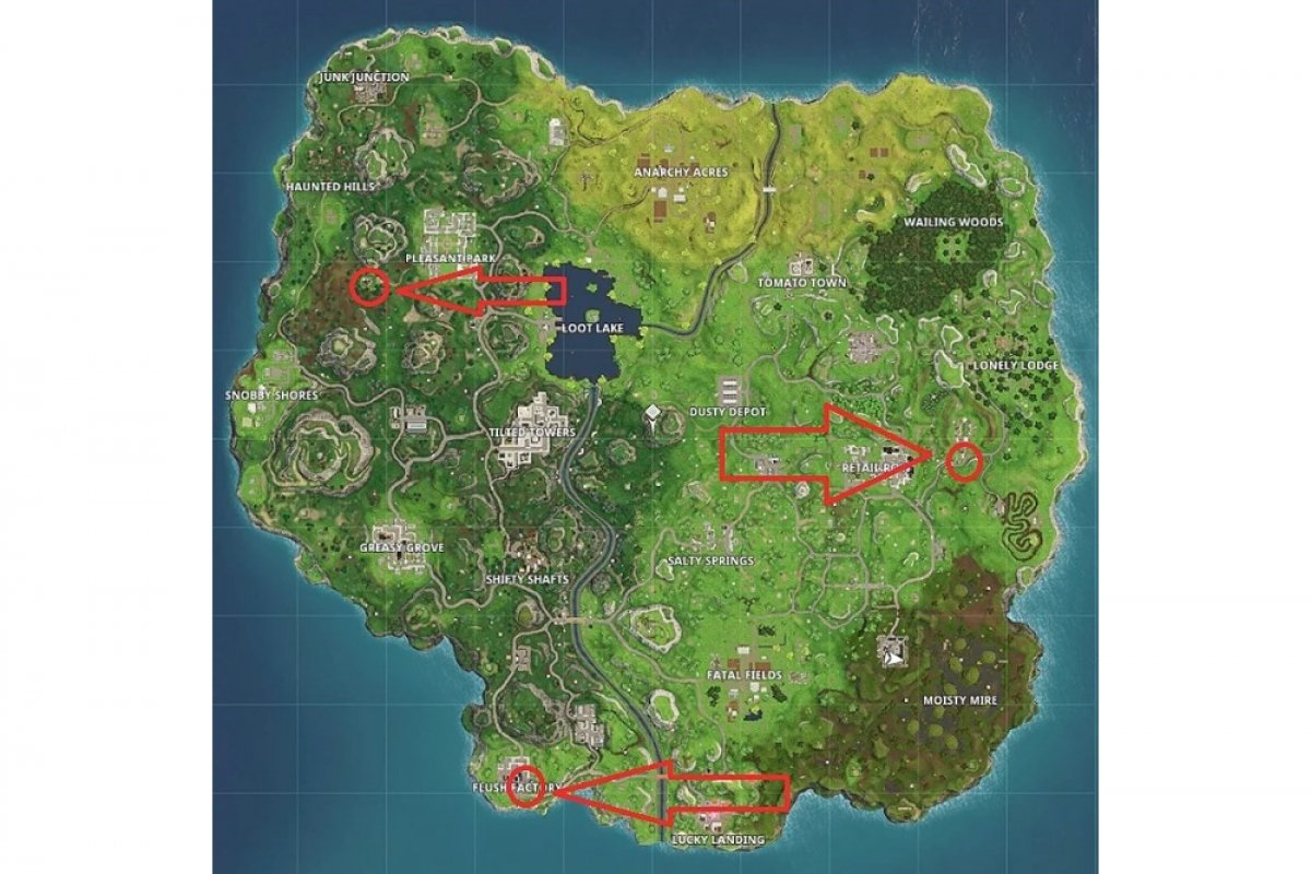 Fortnite map dance floors