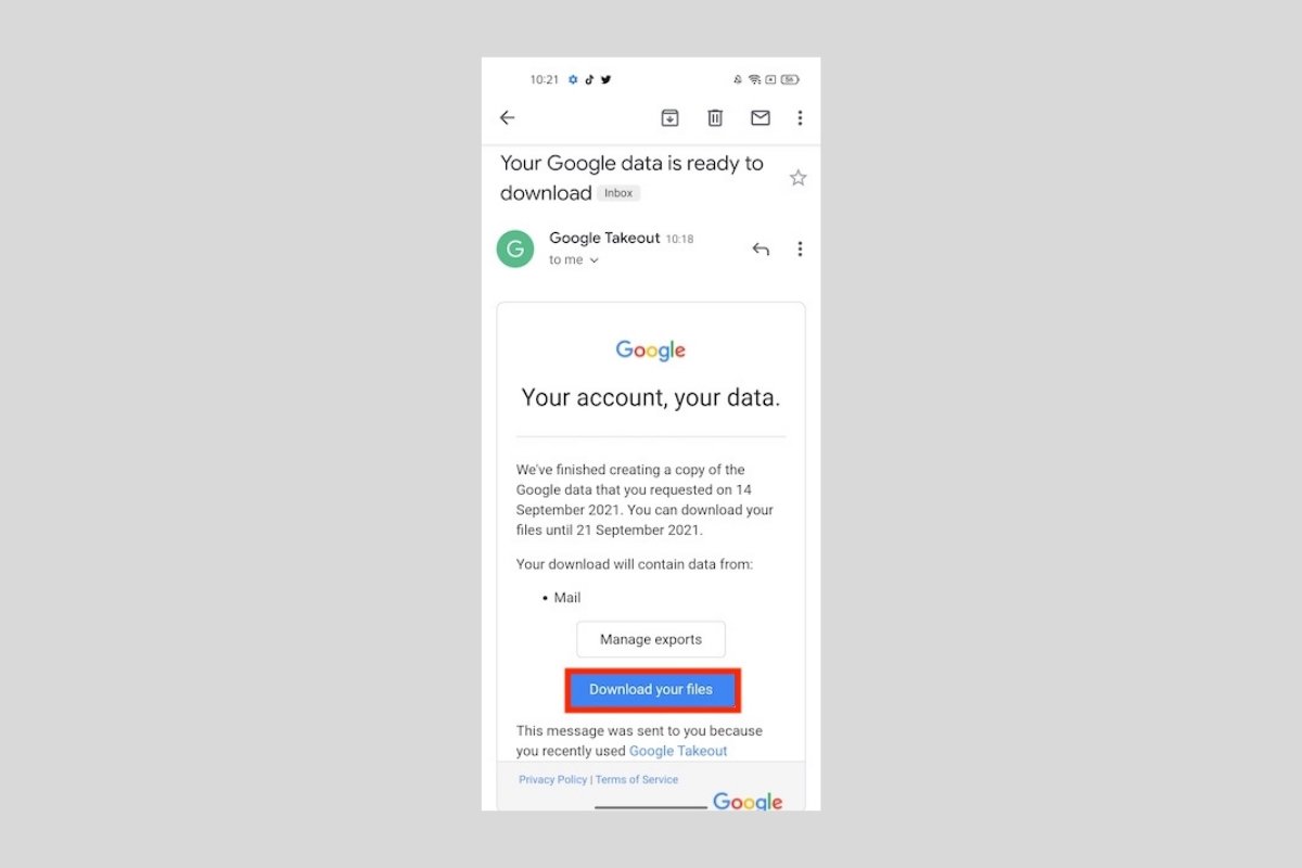 Cómo hacer copia de seguridad de todos tus correos de Gmail