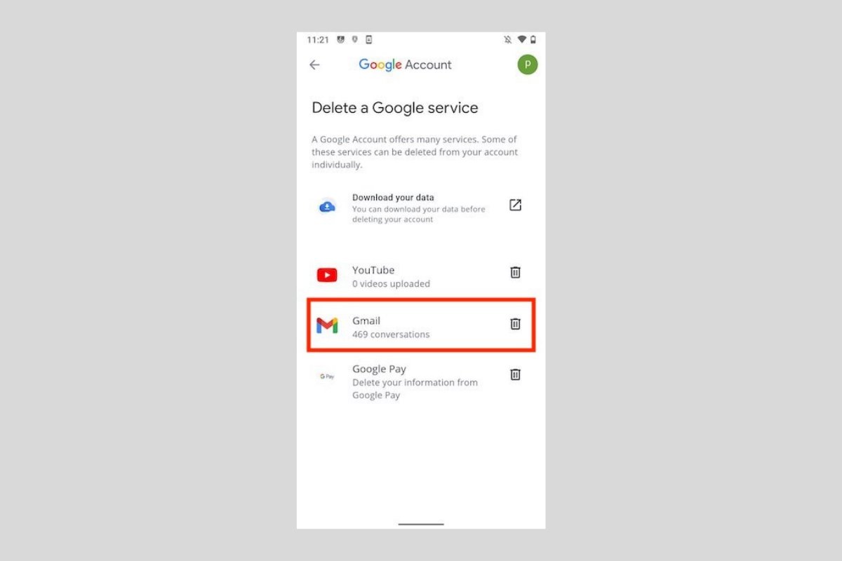 Android remove gmail from how account to Delete your