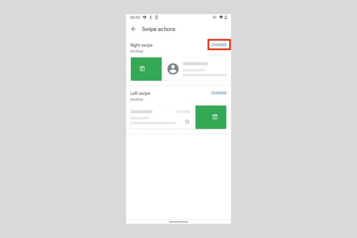 Cómo personalizar el gesto de deslizar en Gmail para Android