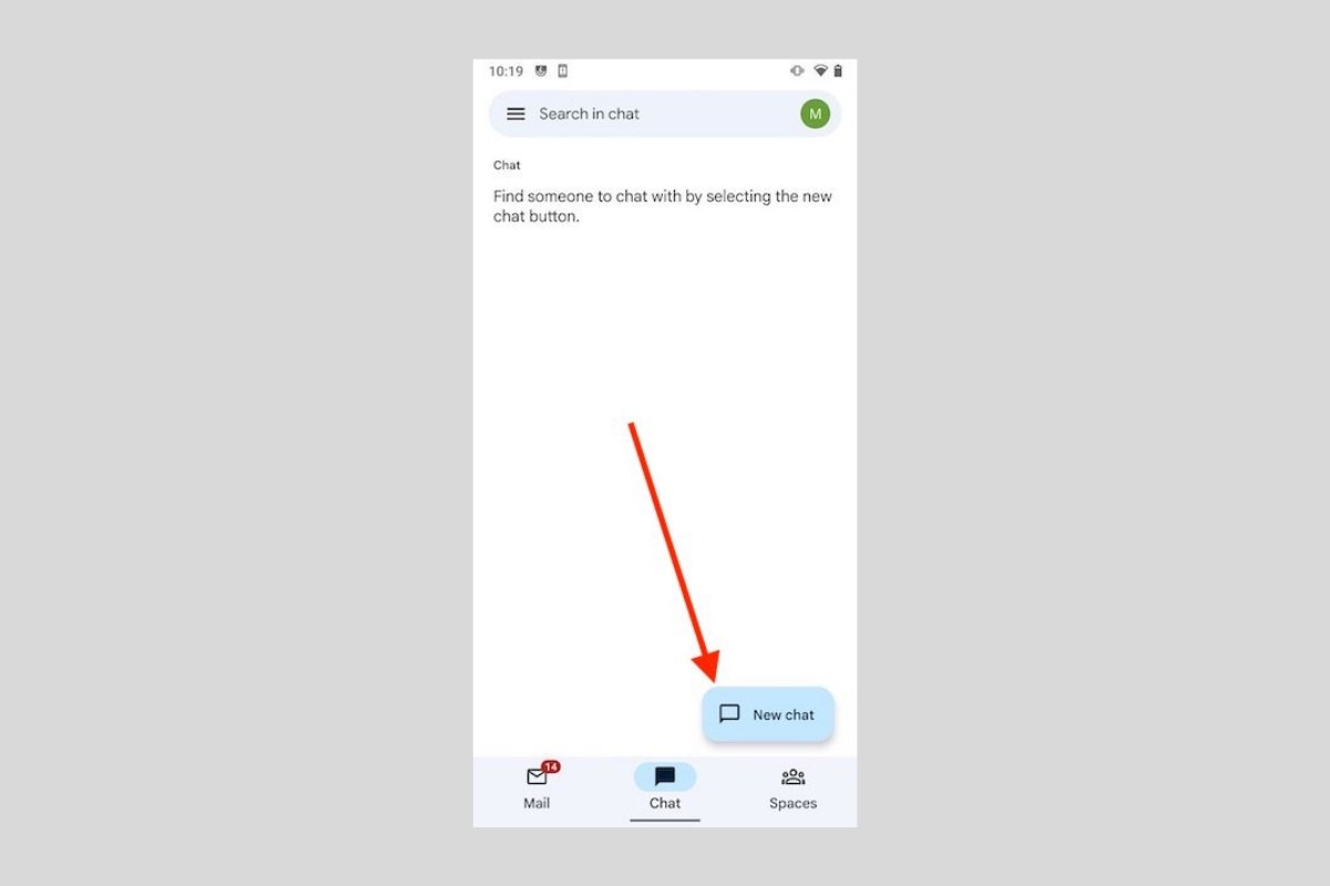 Cómo usar Google Chat en Gmail para Android