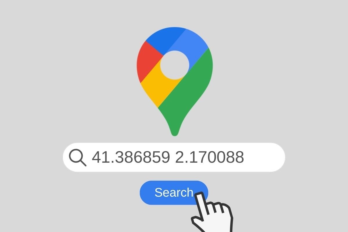 Как искать по координатам на Google Maps