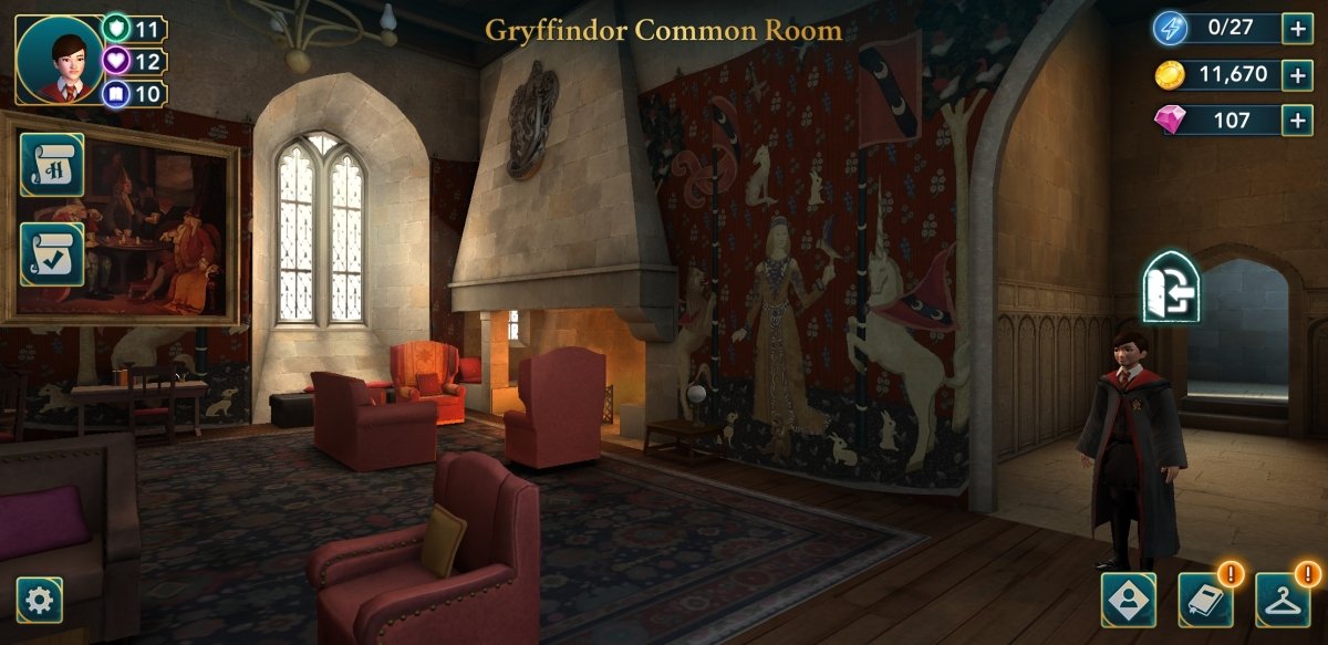 harry potter hogwarts mystery common rooms