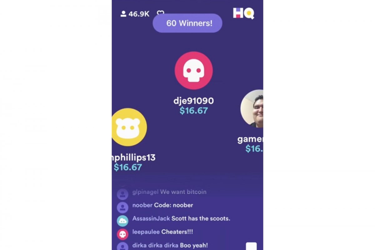 Cuánto dinero puedo ganar en HQ Trivia