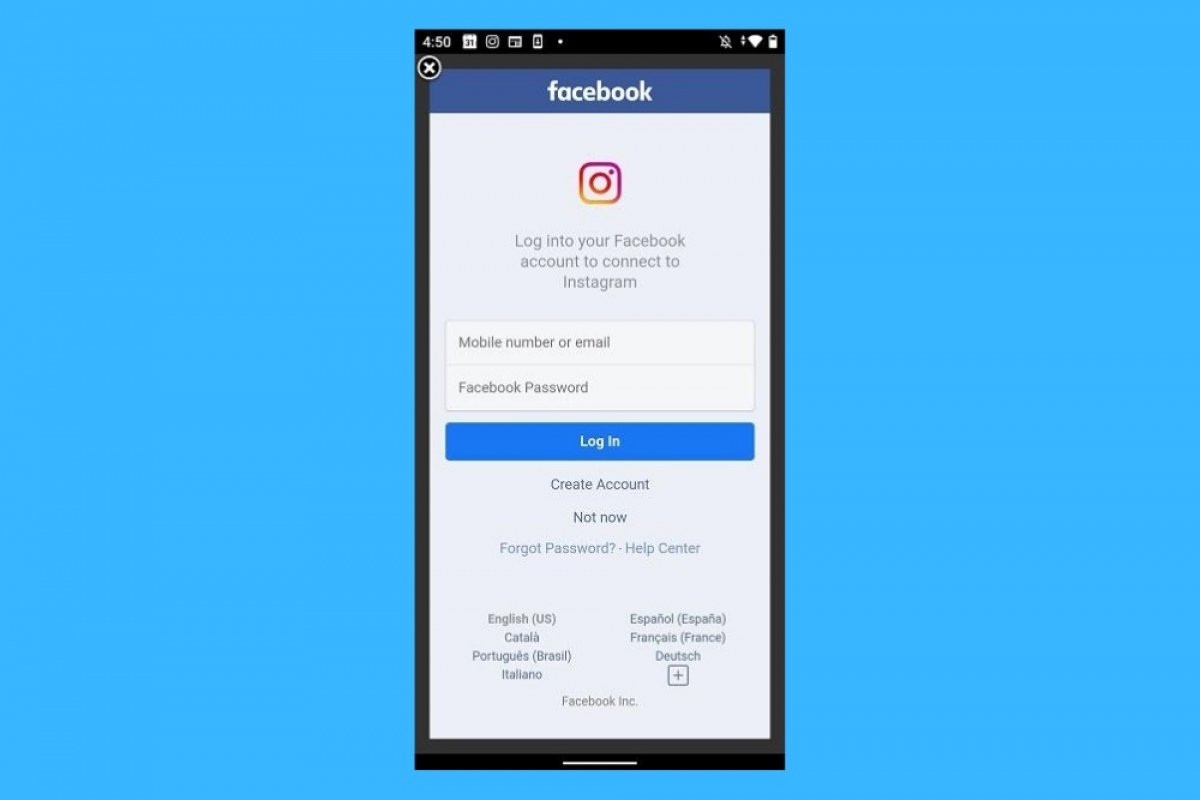 How to link Instagram to Facebook