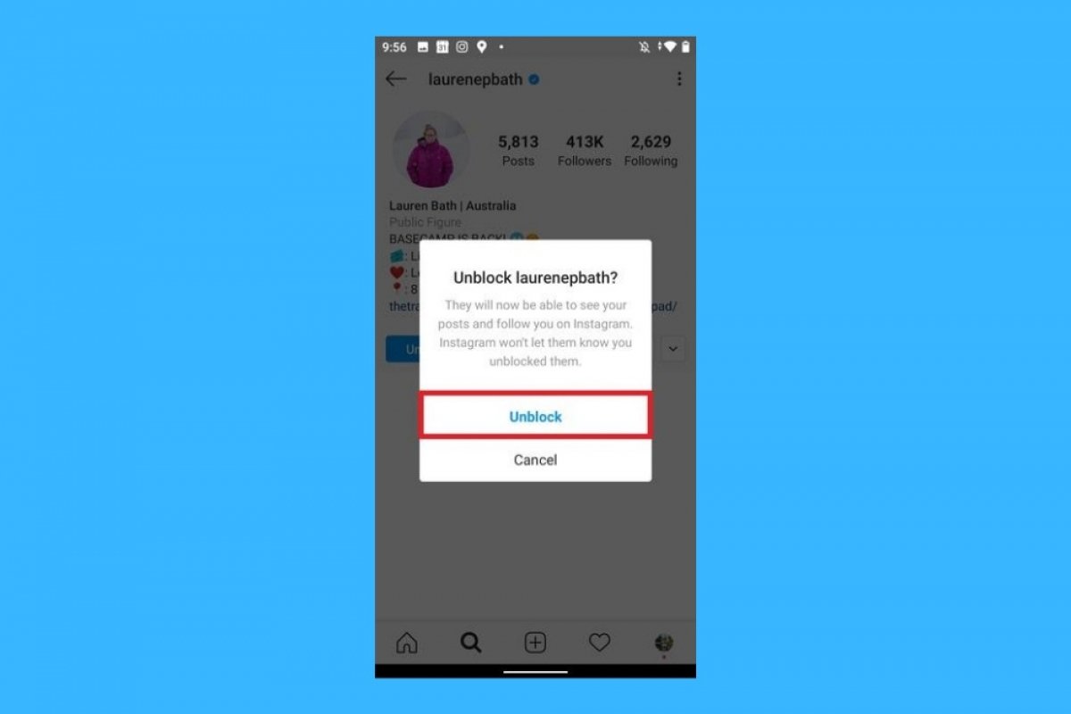 Comment Debloquer Quelqu Un Sur Instagram