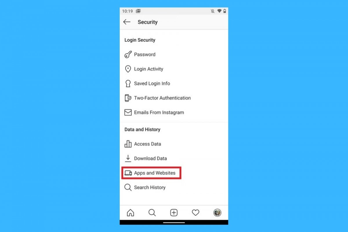 How to view which apps con access your Instagram