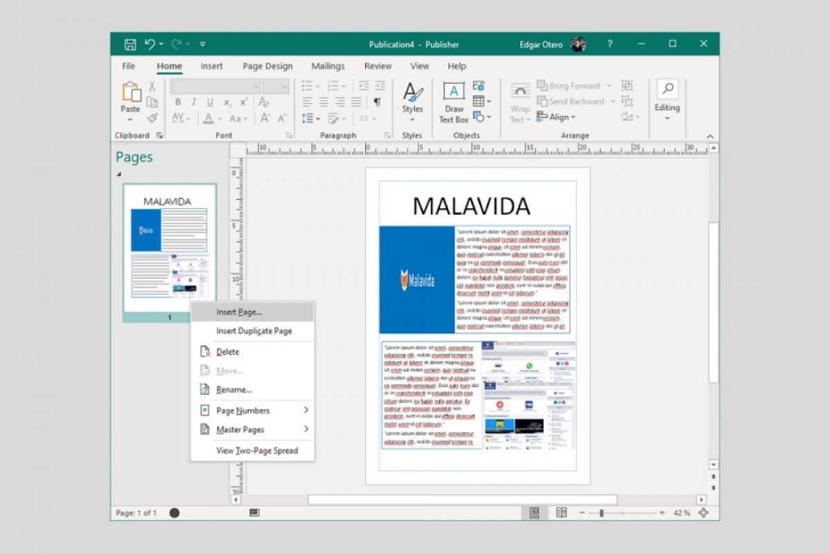 Cómo hacer una revista en Microsoft Publisher