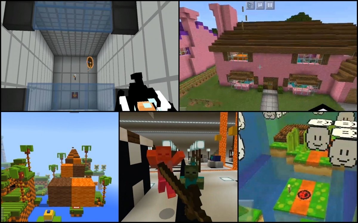 The 10 best maps to play in Minecraft PE