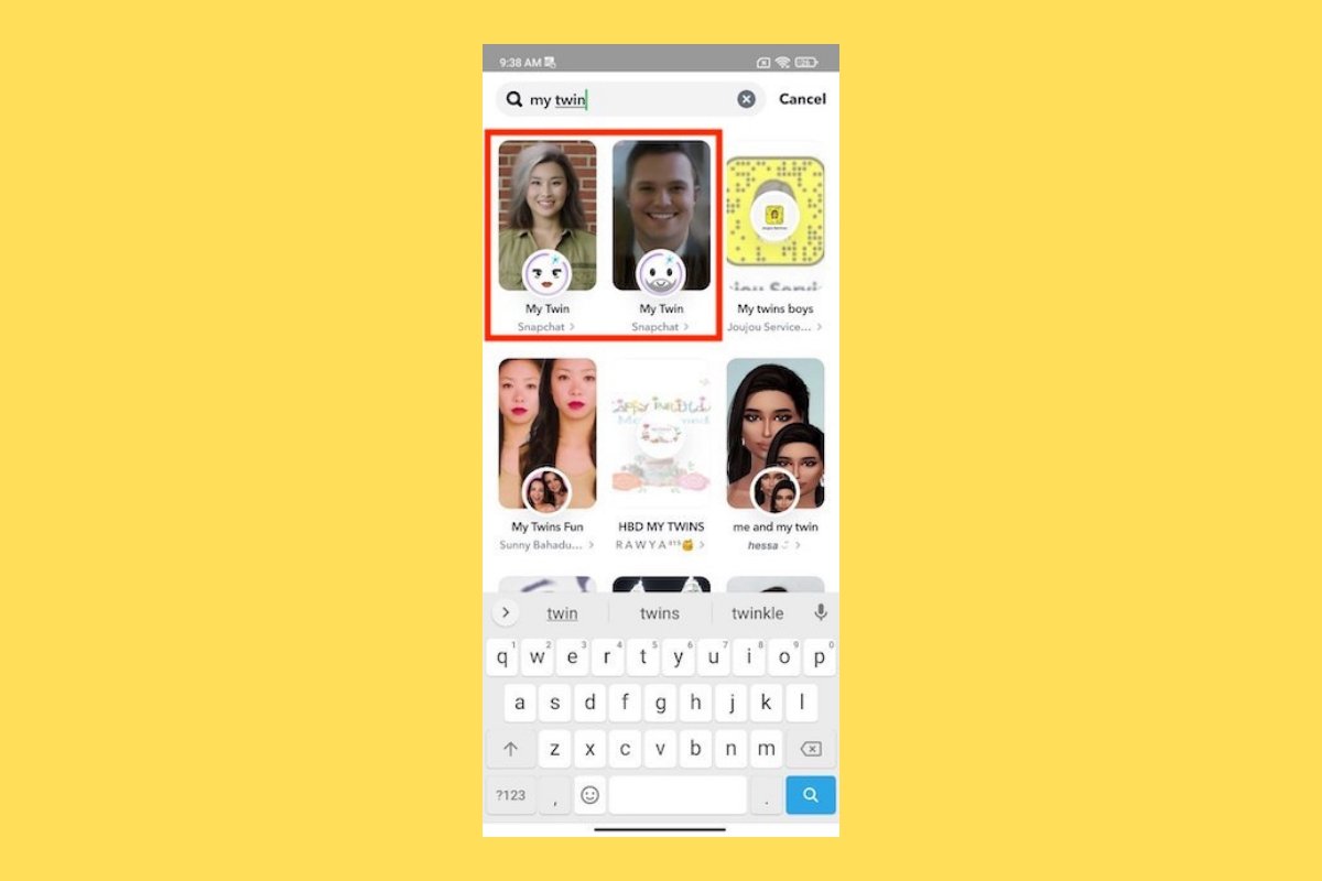 Cómo usar el filtro de cambio de género en Snapchat