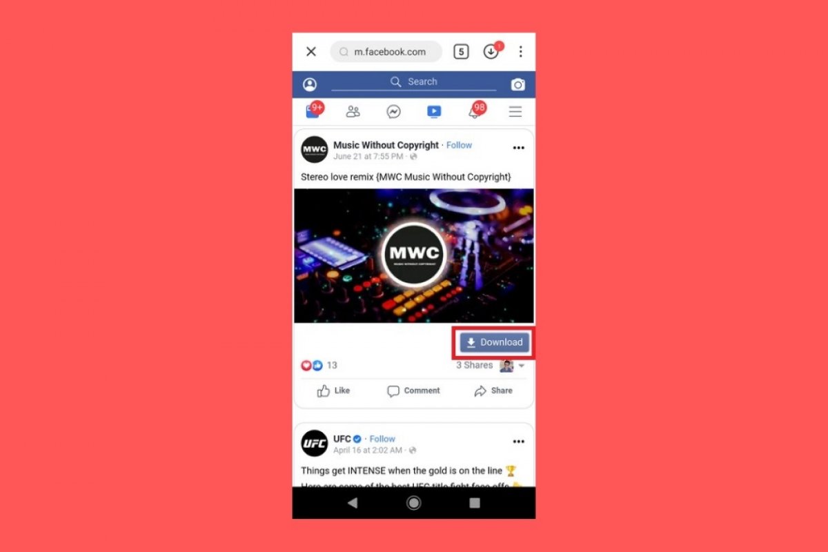 Cómo descargar vídeos de Facebook con SnapTube