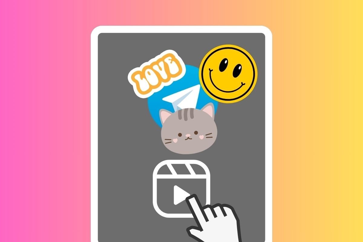 How to create and send videostickers on Telegram