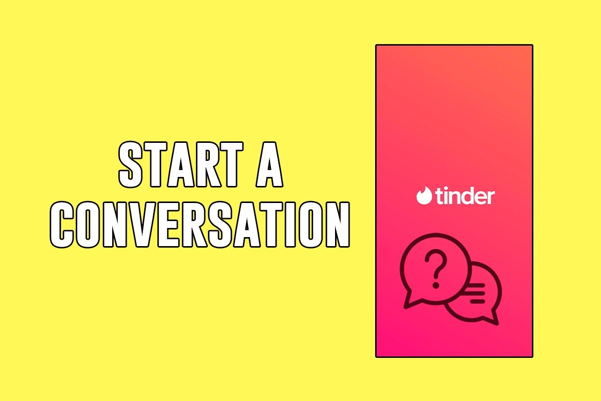 Cómo iniciar una conversación en Tinder