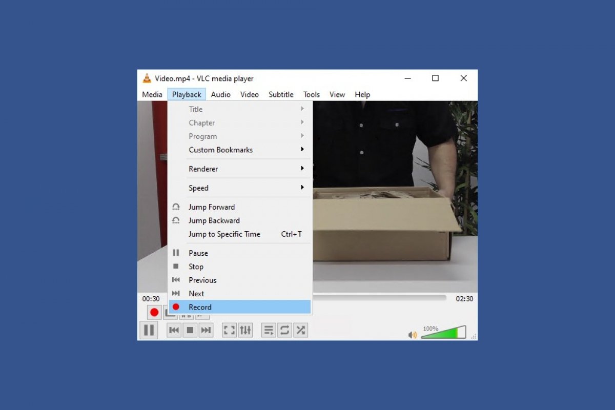 Cómo grabar vídeo con VLC Media Player