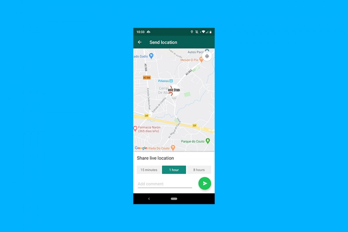 Cómo compartir tu ubicación en tiempo real en WhatsApp