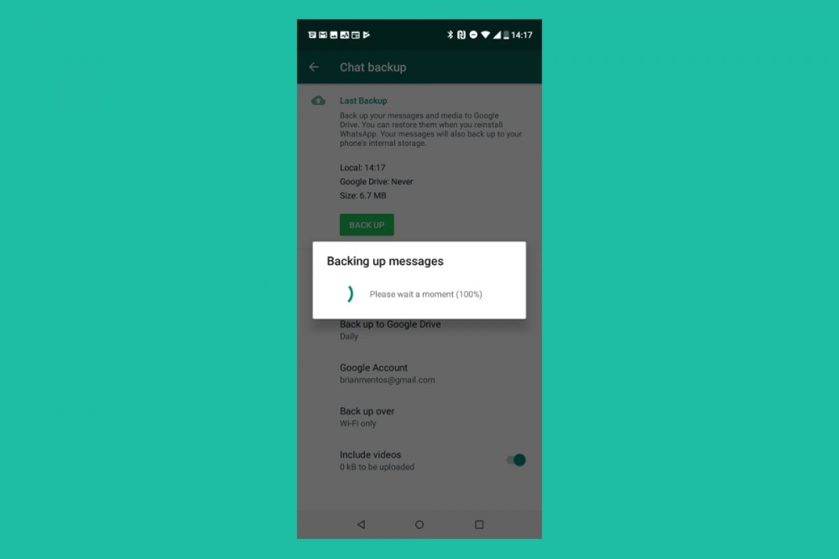 WhatsApp Messengerからチャットをエクスポート出来る方法