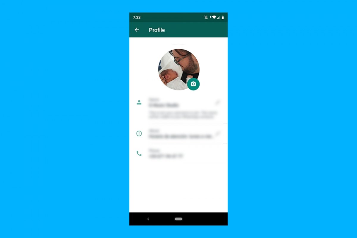 Come cambiare la foto profilo in WhatsApp