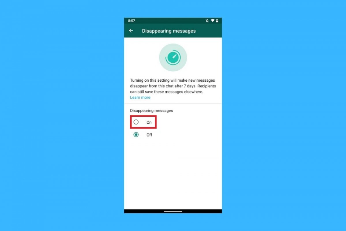 How to enable and use WhatsApp's disappearing messages