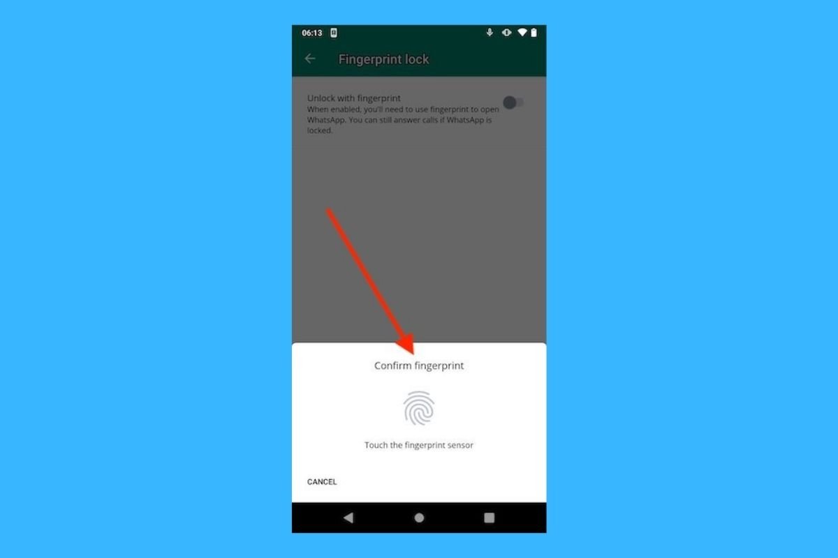 How to set a password in WhatsApp to hide chats