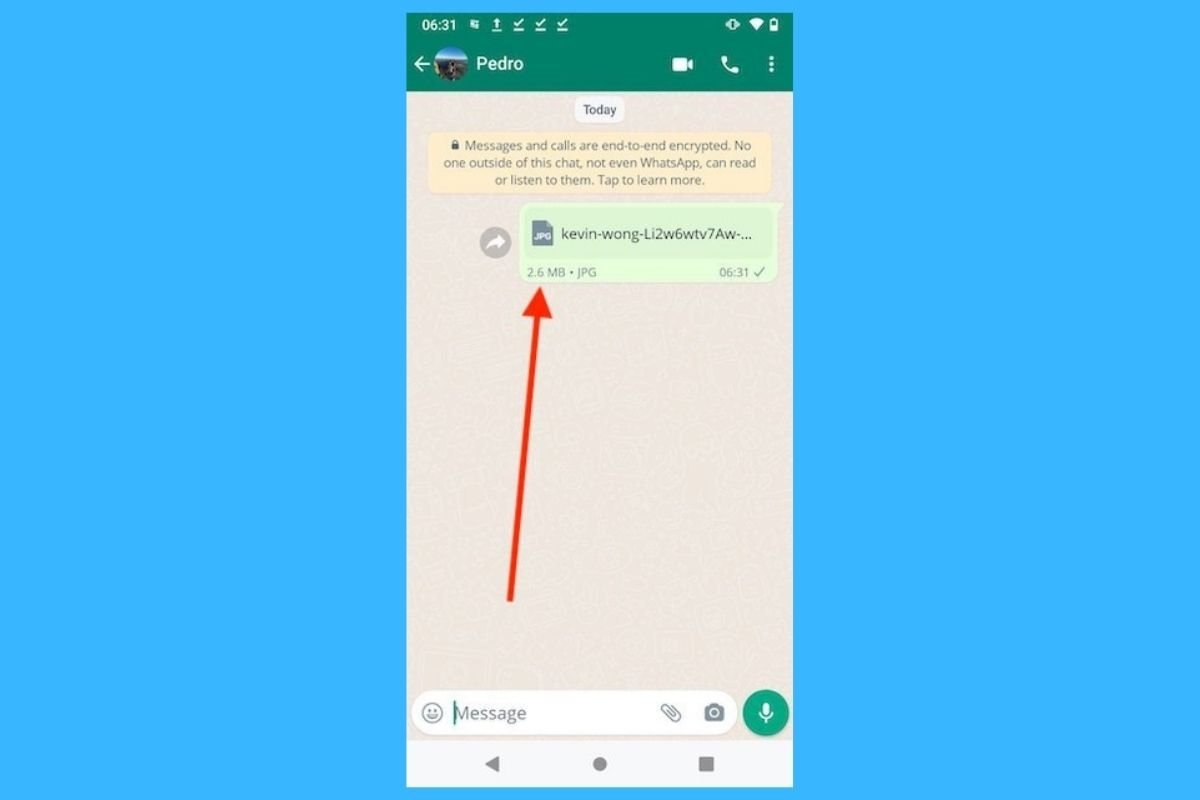 Comment envoyer des photos et des vidéos sans perte de qualité sur WhatsApp