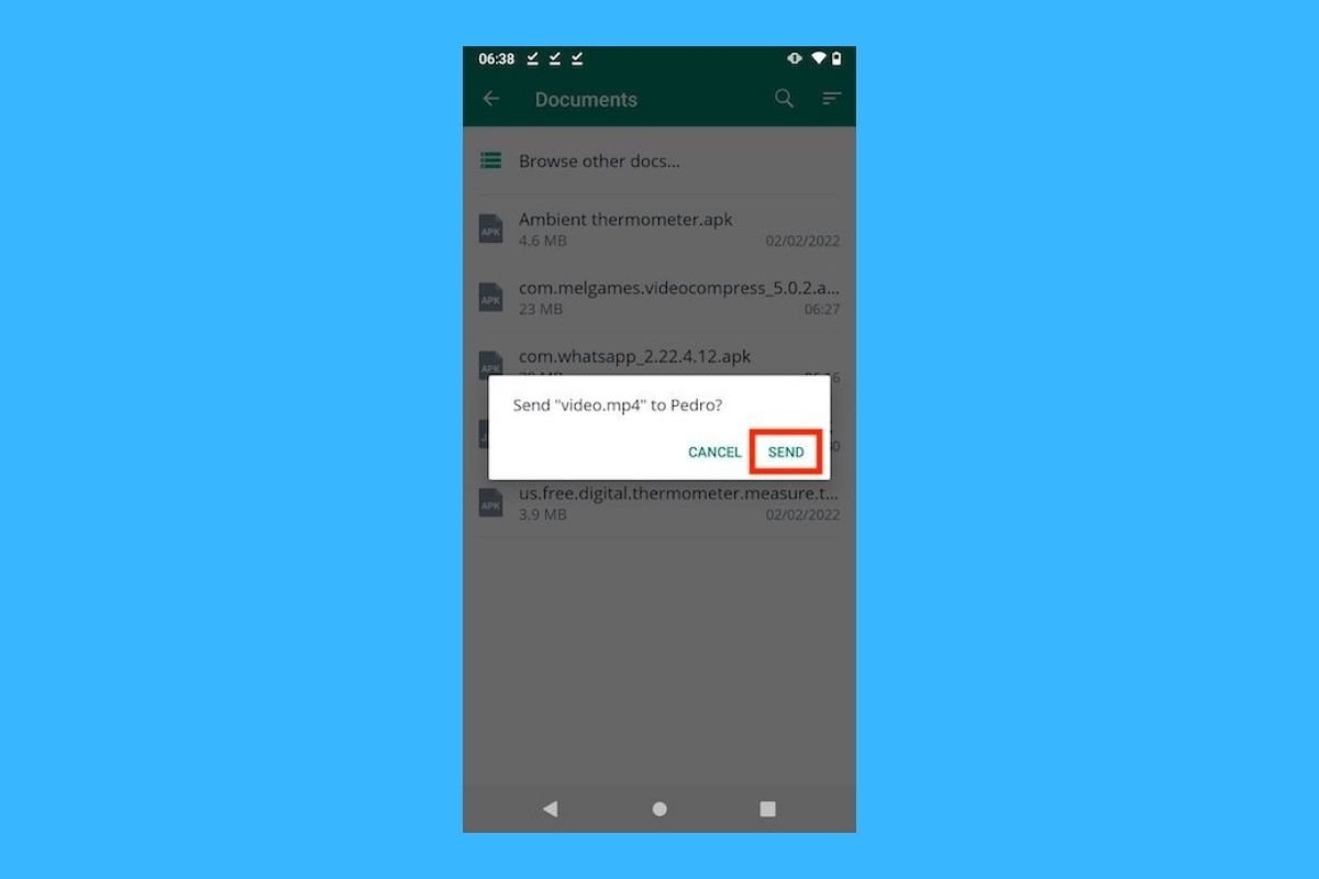 How to send long and heavy videos on WhatsApp