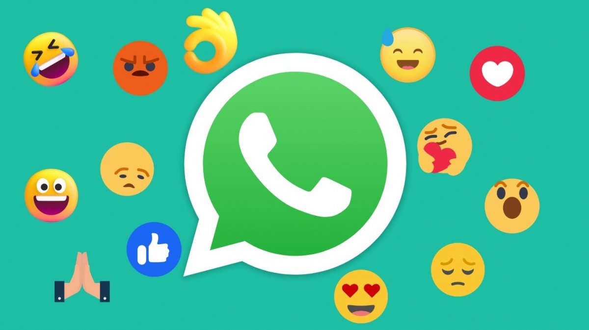 Auf WhatsApp-Nachrichten mit einem beliebigen Emoji reagieren