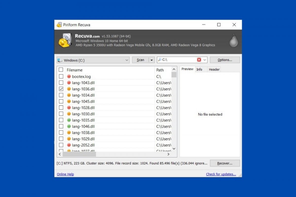 Cómo recuperar archivos borrados por error en Windows 10