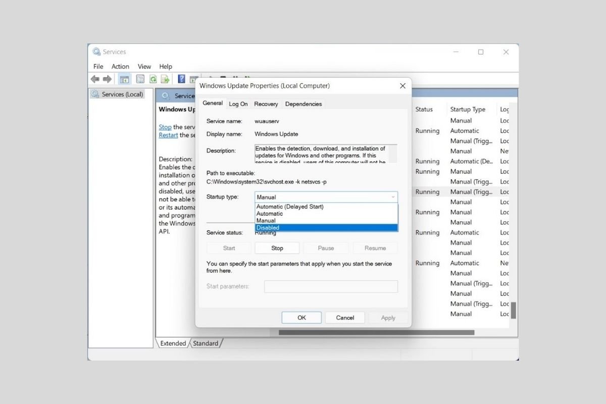 Cómo desactivar las actualizaciones en Windows 11