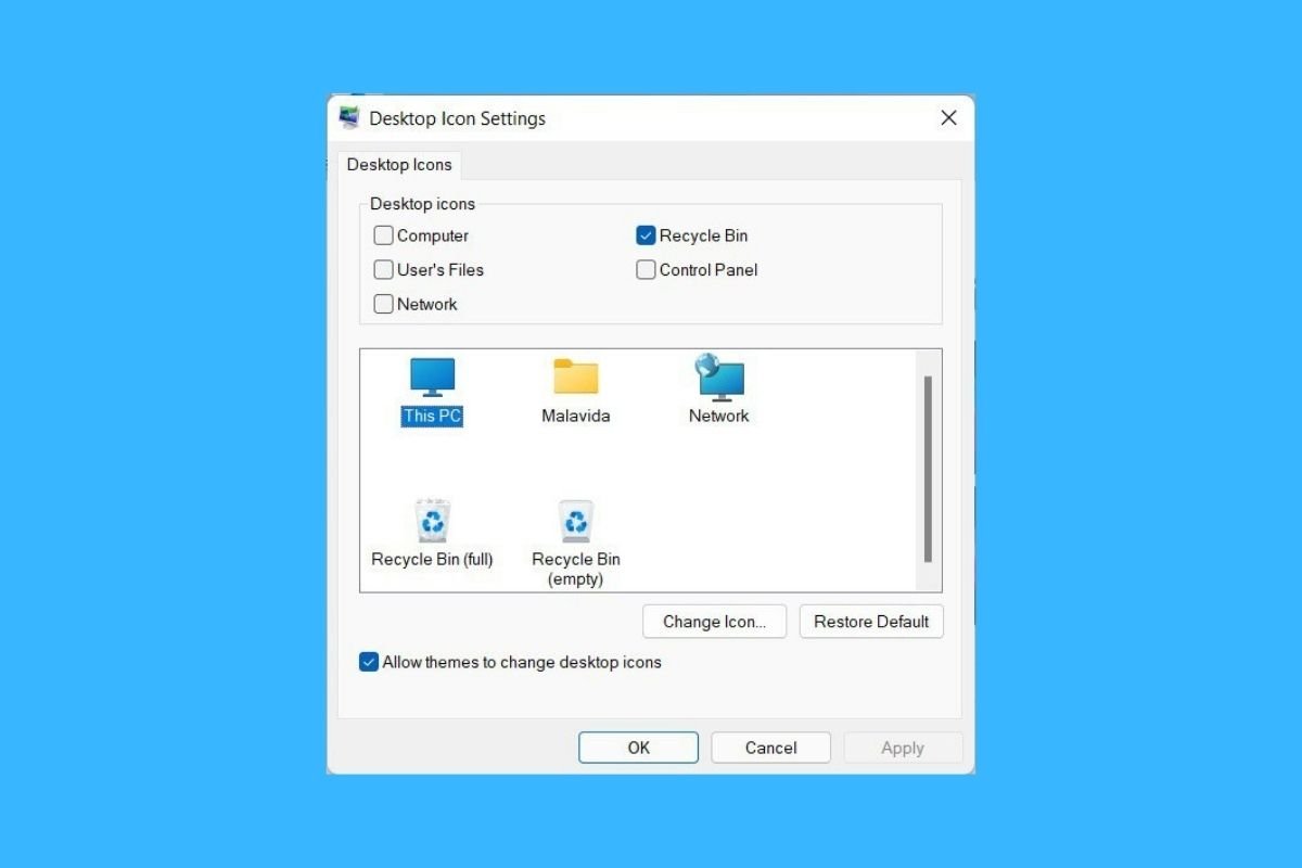 How to change and customize icons in Windows 11