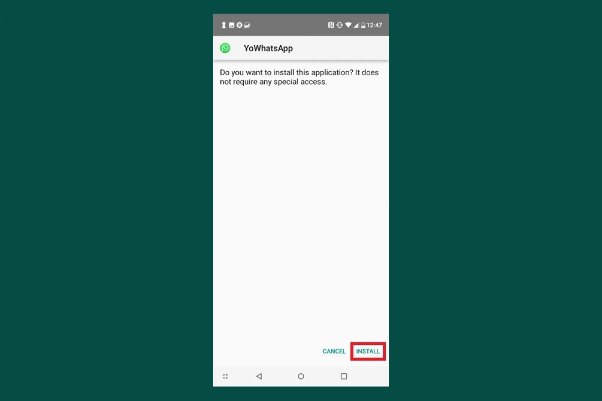 Comment installer YOWhatsApp